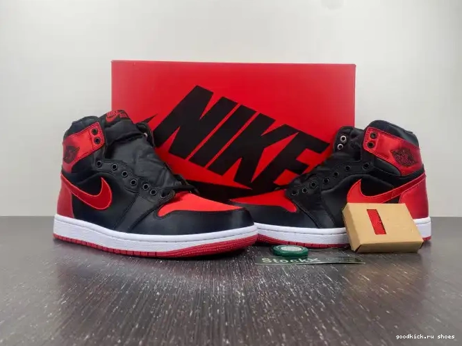 Rep WMNS OG High Jordan Bred Air 1 Satin FD4810-061 0617
